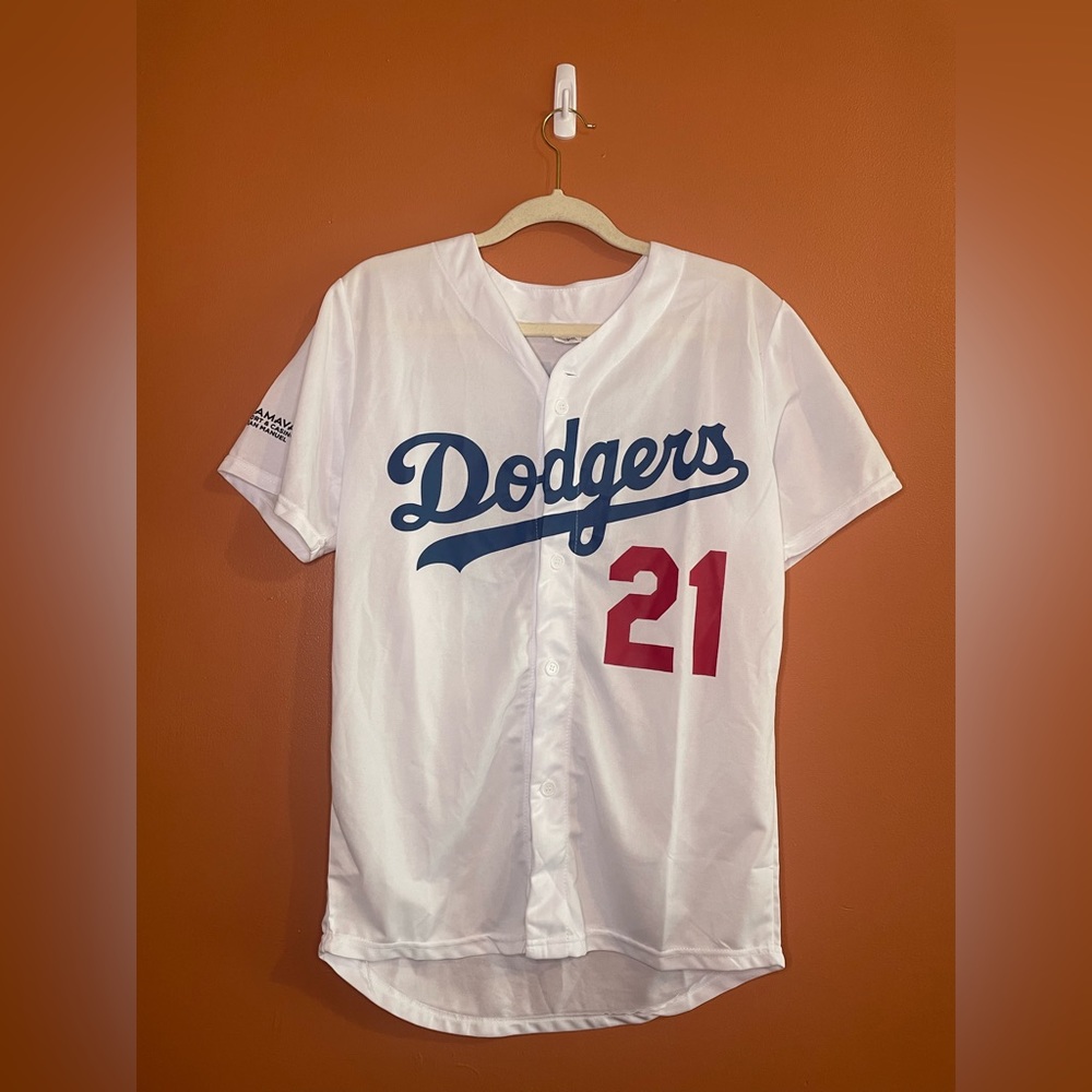 Dodgers Walker Buehler 2022 Los Angeles SGA Jersey